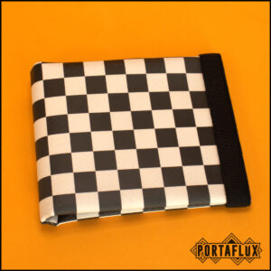 Portafoglio Donna Uomo Unisex Slim Porta Carte di Credito RFID Block Piccolo - MOLLAFLUX (Ska)