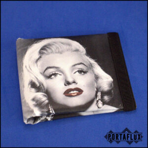 Portafoglio Donna Unisex Slim Porta Carte di Credito RFID Block Piccolo – MOLLAFLUX (Marylin Black)