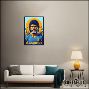 Poster d’Autore in Edizione Limitata – Un Capolavoro Esclusivo! –  MARADONA